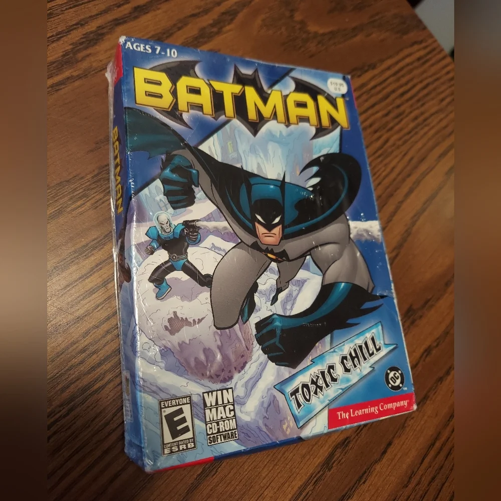 Batman Cd Rom Toxic Chill New & Sealed 2003